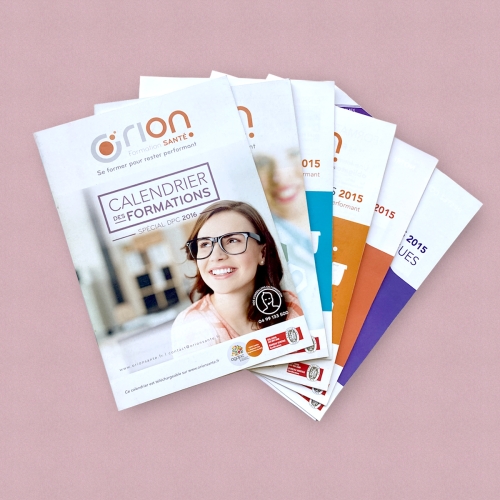 ORION SANTE <br> identité et conception