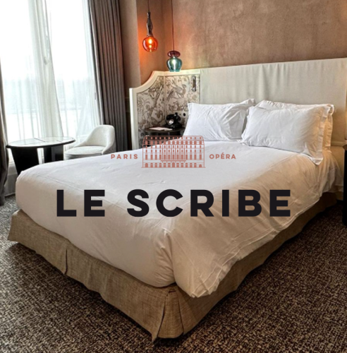 HÔTEL LE SCRIBE<br> Identité, illustrations & animation